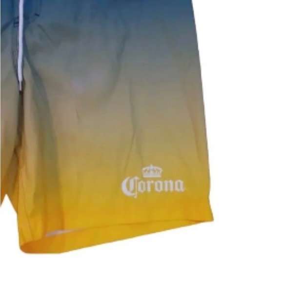 Men’s Corona Beer Ombré Board Shorts Swim Shorts Size M - Picture 4 of 4